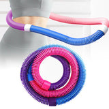 Maxbell Fitness Hoop Comfortable Portable Indoor PVC Spring Hoop