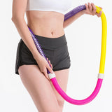 Maxbell Fitness Hoop Comfortable Portable Indoor PVC Spring Hoop