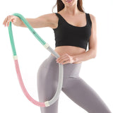 Maxbell Fitness Hoop Comfortable Portable Indoor PVC Spring Hoop