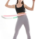 Maxbell Fitness Hoop Comfortable Portable Indoor PVC Spring Hoop