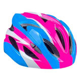 Maxbell Kids Bike Helmet Adjustable Fashion Cycling Helmet for Outdoor Biking Riding Pink and blue