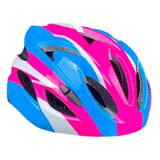 Maxbell Kids Bike Helmet Adjustable Fashion Cycling Helmet for Outdoor Biking Riding Pink and blue