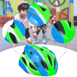 Maxbell Kids Bike Helmet Adjustable Fashion Cycling Helmet for Outdoor Biking Riding green