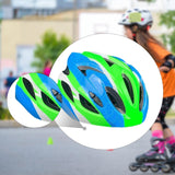 Maxbell Kids Bike Helmet Adjustable Fashion Cycling Helmet for Outdoor Biking Riding green