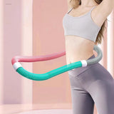 Maxbell Weighted Fitness Hoop Exercise Abdomen Fitness Equipment for Gym Home Adults