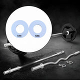 Maxbell 2 Pieces Fitness Fractional Plates Weighted Barbell for Sports Weightlifting 0.25 kg