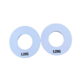 Maxbell 2 Pieces Fitness Fractional Plates Weighted Barbell for Sports Weightlifting 0.25 kg