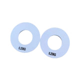 Maxbell 2 Pieces Fitness Fractional Plates Weighted Barbell for Sports Weightlifting 0.25 kg