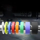 Maxbell 2 Pieces Fitness Fractional Plates Weighted Barbell for Sports Weightlifting 0.5 kg