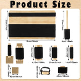 Maxbell Hand Exercise Board Solid Wood Base for Man and Women Portable Balance Board