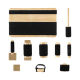 Maxbell Hand Exercise Board Solid Wood Base for Man and Women Portable Balance Board