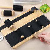 Maxbell Hand Exercise Board Solid Wood Base for Man and Women Portable Balance Board