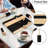 Maxbell Hand Exercise Board Solid Wood Base for Man and Women Portable Balance Board