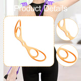 Maxbell Figure 8 Resistance Band Stretching Stretcher for Women Men Home Gym Fitness Orange
