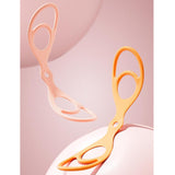 Maxbell Figure 8 Resistance Band Stretching Stretcher for Women Men Home Gym Fitness Orange