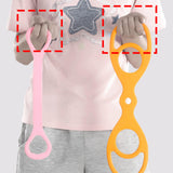 Maxbell Figure 8 Resistance Band Stretching Stretcher for Women Men Home Gym Fitness Orange