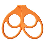 Maxbell Figure 8 Resistance Band Stretching Stretcher for Women Men Home Gym Fitness Orange