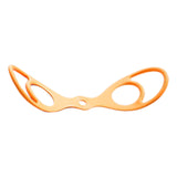 Maxbell Figure 8 Resistance Band Stretching Stretcher for Women Men Home Gym Fitness Orange