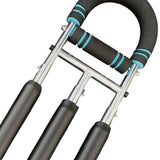 Maxbell Twister Arm Trainer Adjustable Fitness Arm Strengthener for Home Office Back Blue Black