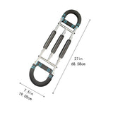 Maxbell Twister Arm Trainer Adjustable Fitness Arm Strengthener for Home Office Back Blue Black