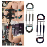 Maxbell Twister Arm Trainer Adjustable Fitness Arm Strengthener for Home Office Back Blue Black