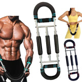 Maxbell Twister Arm Trainer Adjustable Fitness Arm Strengthener for Home Office Back Blue Black