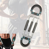 Maxbell Twister Arm Trainer Adjustable Fitness Arm Strengthener for Home Office Back Blue Black