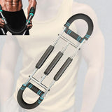 Maxbell Twister Arm Trainer Adjustable Fitness Arm Strengthener for Home Office Back Blue Black