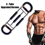 Maxbell Twister Arm Trainer Adjustable Fitness Arm Strengthener for Home Office Back Blue Black