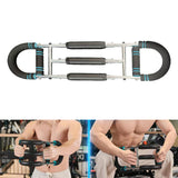 Maxbell Twister Arm Trainer Adjustable Fitness Arm Strengthener for Home Office Back Blue Black