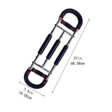 Maxbell Twister Arm Trainer Adjustable Fitness Arm Strengthener for Home Office Back Red Black