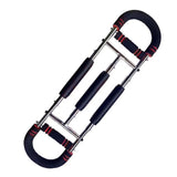 Maxbell Twister Arm Trainer Adjustable Fitness Arm Strengthener for Home Office Back Red Black