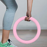 Maxbell Weight Ring Portable Weighted Circle for Fitness Yoga Pink