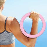 Maxbell Weight Ring Portable Weighted Circle for Fitness Yoga Pink