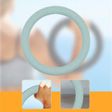 Maxbell Weight Ring Portable Weighted Circle for Fitness Yoga Gray Green