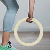 Maxbell Weight Ring Portable Weighted Circle for Fitness Yoga Beige
