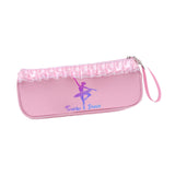 Maxbell Dance Shoes Bag with Wrist Strap for Women Washable with Zipper Carrying Bag