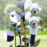 Maxbell Fairway Wood Golf Club Headcover Plush Dog Soft Funny Protection Sleeve Gift