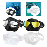 Maxbell Diving Mask Comfortable Snorkeling Gear for Underwater Spearfishing Swimming Black