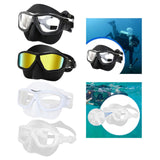 Maxbell Diving Mask Comfortable Snorkeling Gear for Underwater Spearfishing Swimming Black