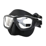 Maxbell Diving Mask Comfortable Snorkeling Gear for Underwater Spearfishing Swimming Black