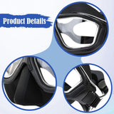 Maxbell Diving Mask Comfortable Snorkeling Gear for Underwater Spearfishing Swimming Black