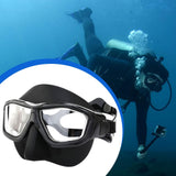 Maxbell Diving Mask Comfortable Snorkeling Gear for Underwater Spearfishing Swimming Black