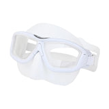 Maxbell Diving Mask Comfortable Snorkeling Gear for Underwater Spearfishing Swimming White