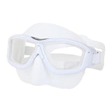 Maxbell Diving Mask Comfortable Snorkeling Gear for Underwater Spearfishing Swimming White