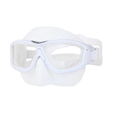 Maxbell Diving Mask Comfortable Snorkeling Gear for Underwater Spearfishing Swimming White