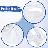 Maxbell Diving Mask Comfortable Snorkeling Gear for Underwater Spearfishing Swimming White