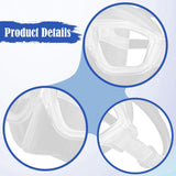 Maxbell Diving Mask Comfortable Snorkeling Gear for Underwater Spearfishing Swimming Clear