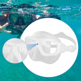 Maxbell Diving Mask Comfortable Snorkeling Gear for Underwater Spearfishing Swimming Clear