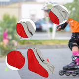 Maxbell Roller Skate Bag Ice Skating Bag for Inline Skate Quad Skate Figure Skate Red